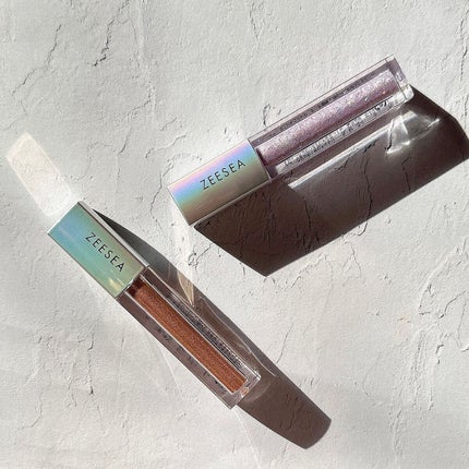 ダイヤモンドシリーズ 星空リキッドアイシャドウ/ZEESEA/リキッドアイシャドウを使ったクチコミ(4枚目)