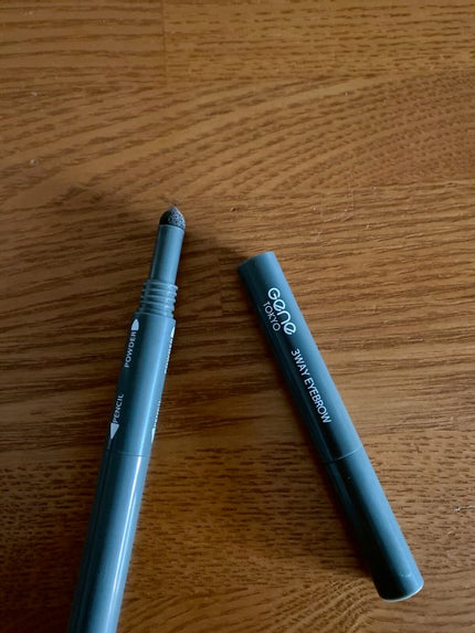 GENE3WAYアイブロウ三角芯タイプ/セリア/アイブロウペンシルを使ったクチコミ(3枚目)