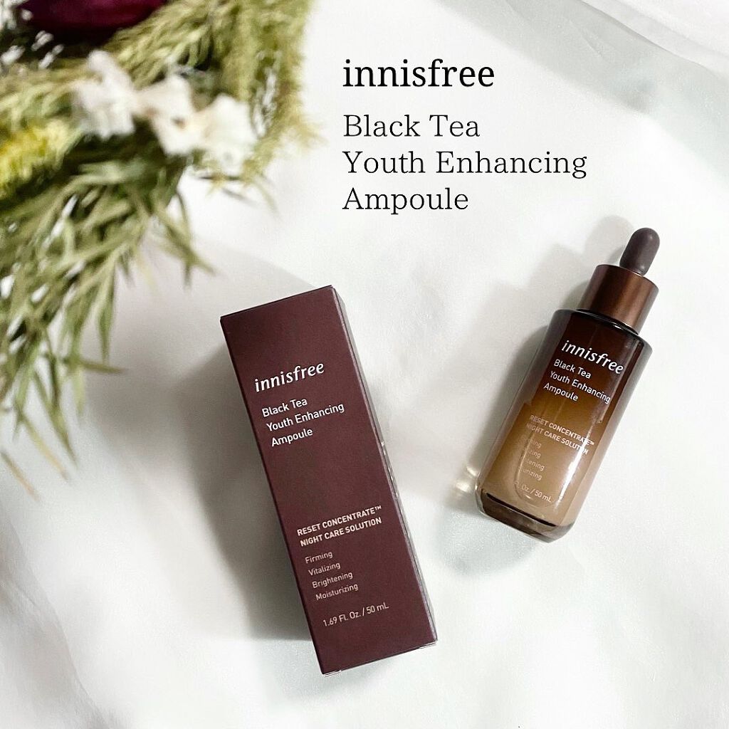 ブラックティー ユース セラム/innisfree/美容液を使ったクチコミ（1枚目）