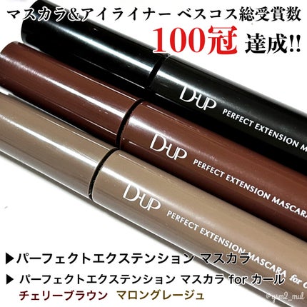 パーフェクトエクステンション マスカラ for カール/D-UP/マスカラを使ったクチコミ(2枚目)