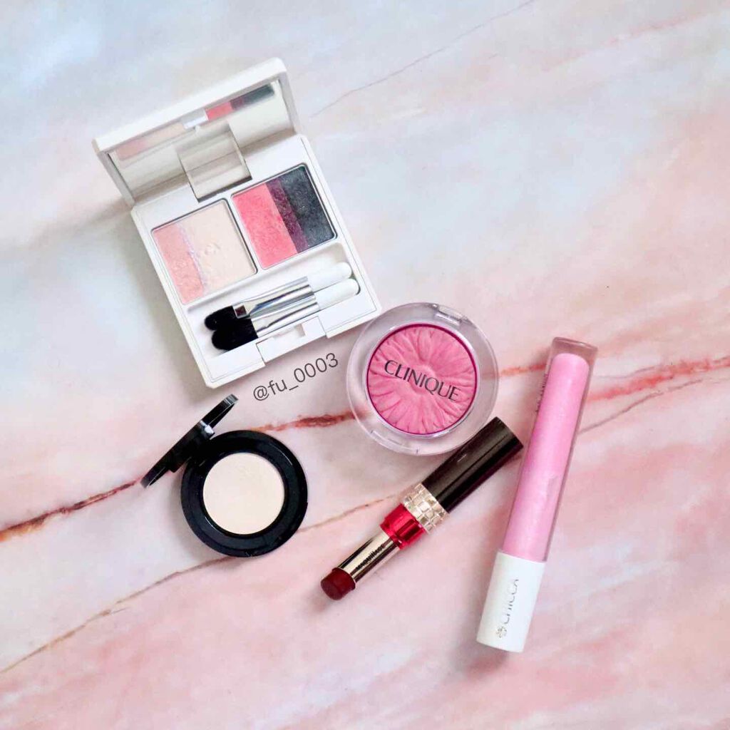 フローレスグロウ リッドテクスチャー アイシャドウ/CHICCA/アイシャドウパレットを使ったクチコミ（1枚目）