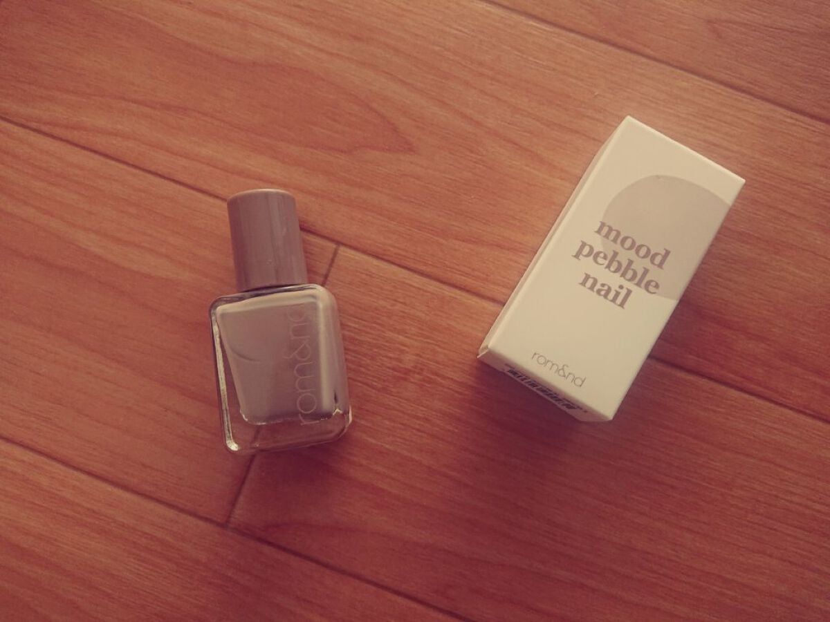 ムードペブルネイル/rom&nd/マニキュアを使ったクチコミ(1枚目)