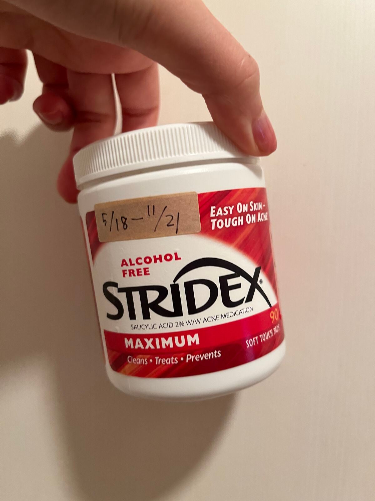 1ステップ ニキビコントロール マキシマム/STRIDEX/ピーリングを使ったクチコミ(1枚目)