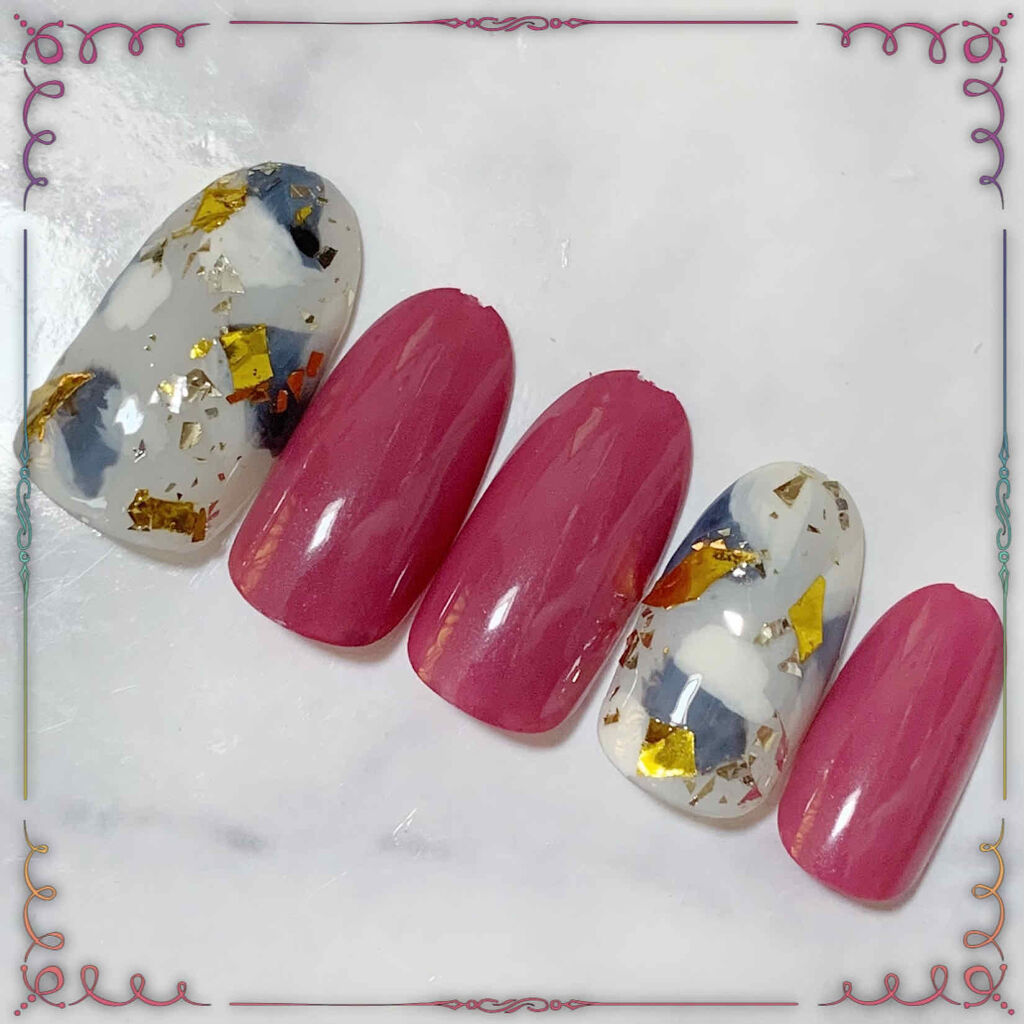 ネイル エナメル/ちふれ/マニキュアを使ったクチコミ（2枚目）