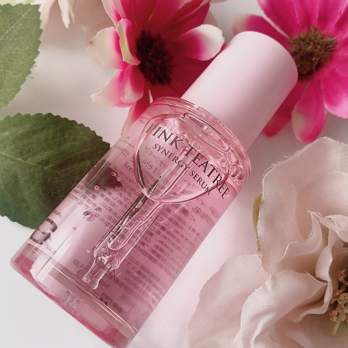 ピンクティーツリーシナジーセラム/APLIN/美容液を使ったクチコミ(2枚目)