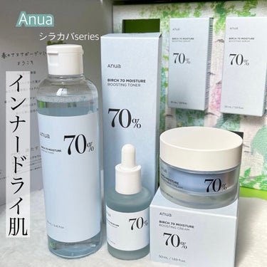 シラカバ 70% 水分ブースティングトナー/Anua/化粧水を使ったクチコミ（1枚目）