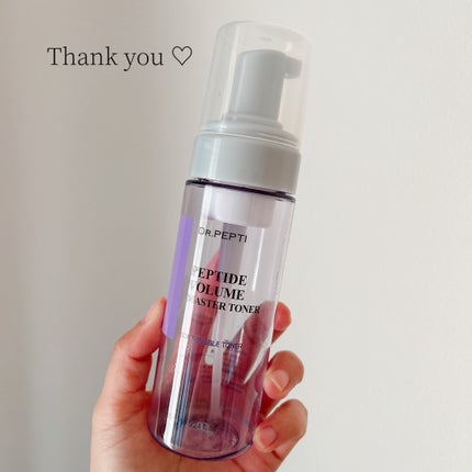 ペプチドボリュームマスタートナー/DR.PEPTI/ブースター・導入液を使ったクチコミ(1枚目)