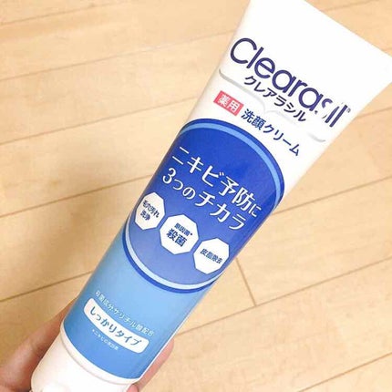 薬用洗顔フォーム しっかりタイプ/クレアラシル/洗顔フォームを使ったクチコミ(1枚目)