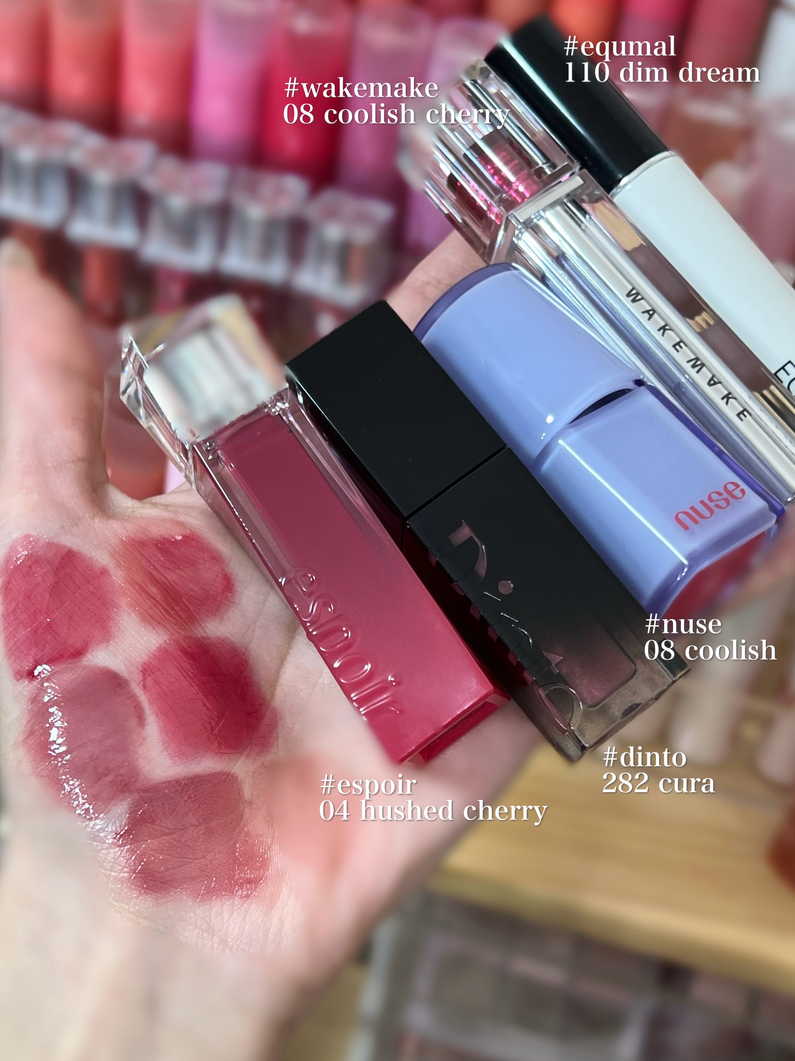 ノンセクショングローリーティント/EQUMAL/リップティントを使ったクチコミ（2枚目）