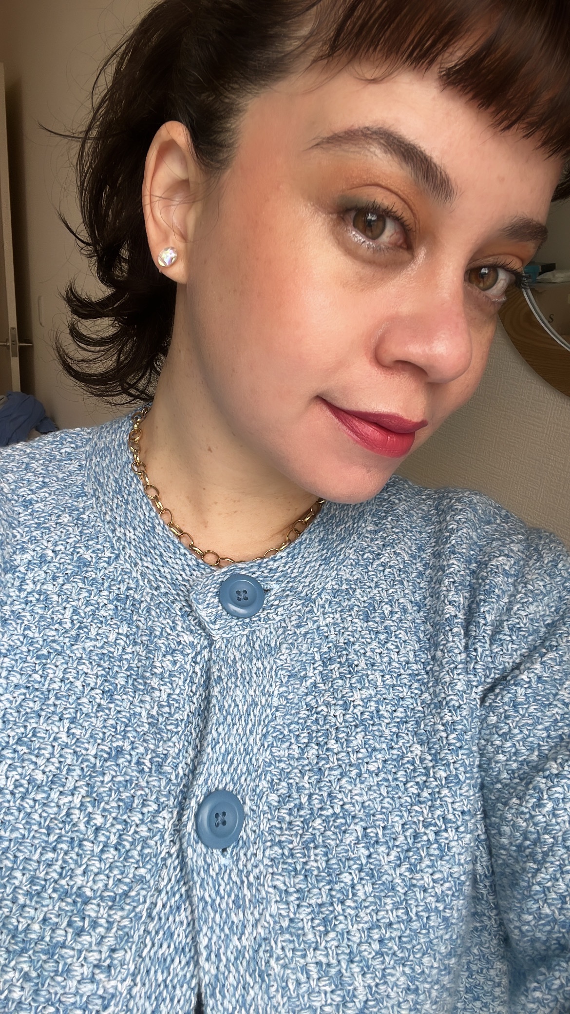 ヴィセ アヴァン リップ&アイカラー ペンシル 001 SNOWFLAKE/Visée/ペンシルアイライナーを使ったクチコミ（2枚目）