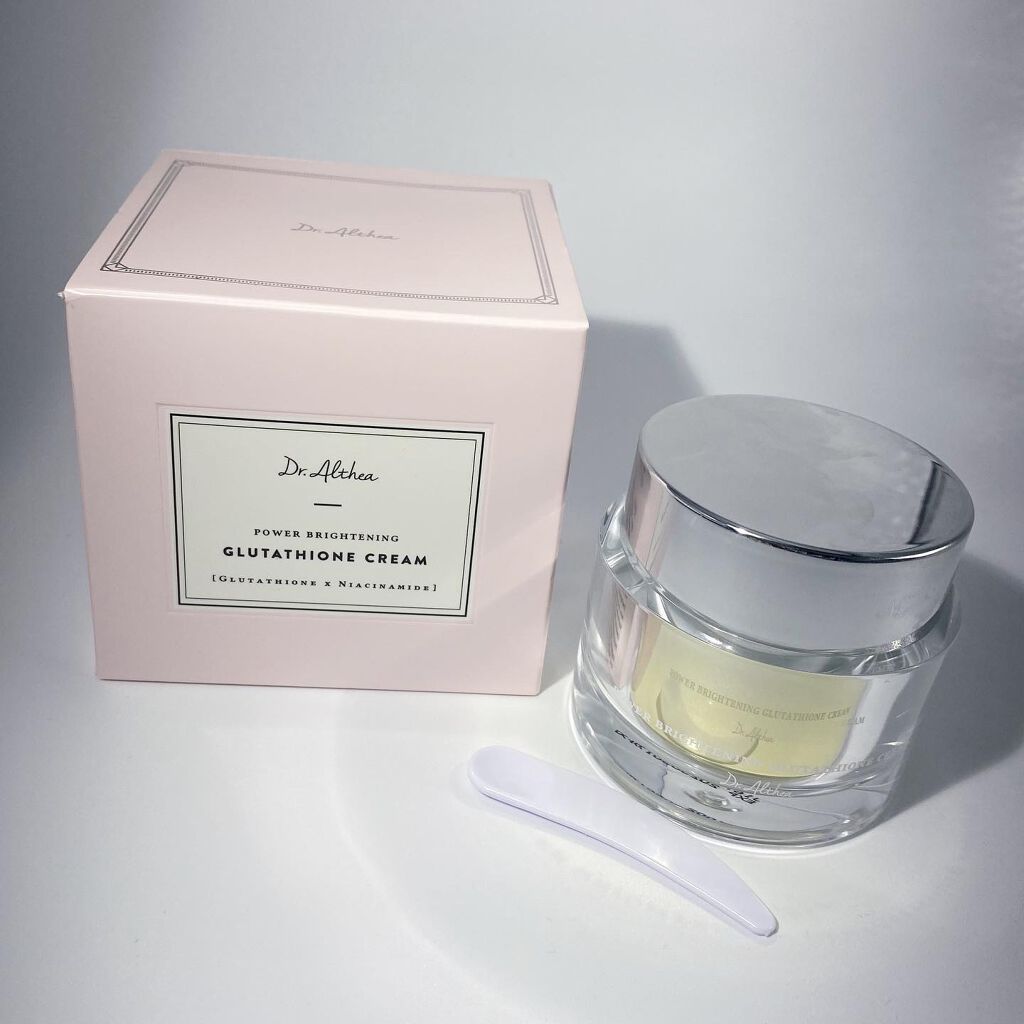 パワーブライトニング グルタチオンクリーム/Dr.Althea/フェイスクリームを使ったクチコミ(2枚目)