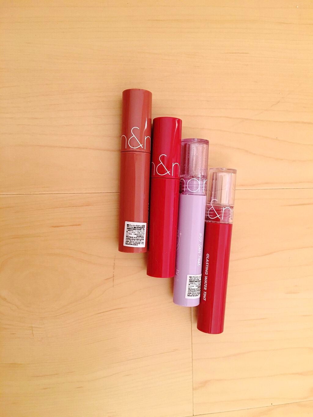 ジューシーラスティングティント/rom&nd/リップティントを使ったクチコミ(1枚目)