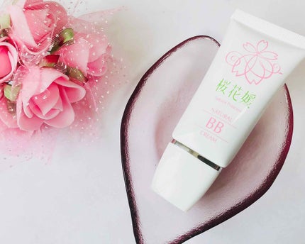 桜花媛ナチュラルBBクリーム/桜花媛化粧品/BBクリームを使ったクチコミ(1枚目)