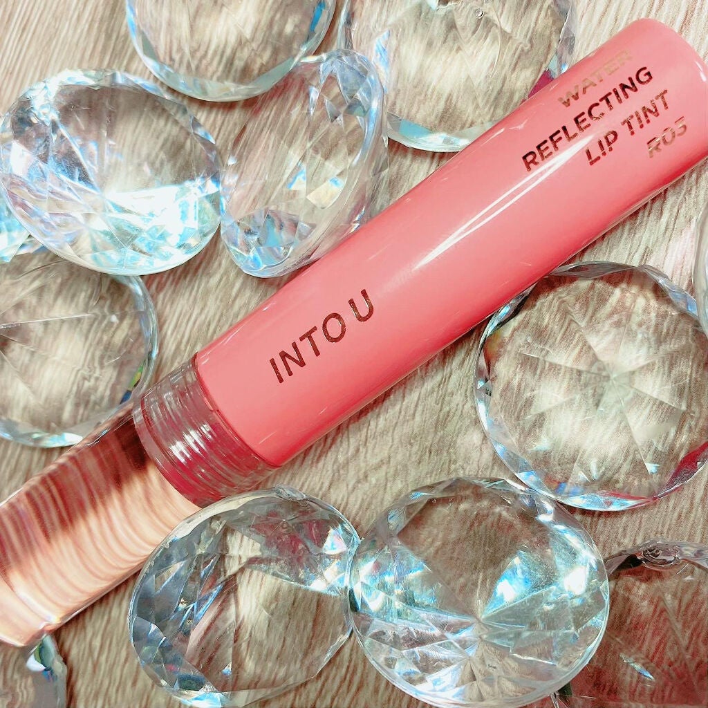 ウォーターリフレクティングリップティント/INTO U/リップティントを使ったクチコミ(7枚目)