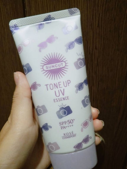 トーンアップUV エッセンス/サンカット®/日焼け止めローションを使ったクチコミ(1枚目)