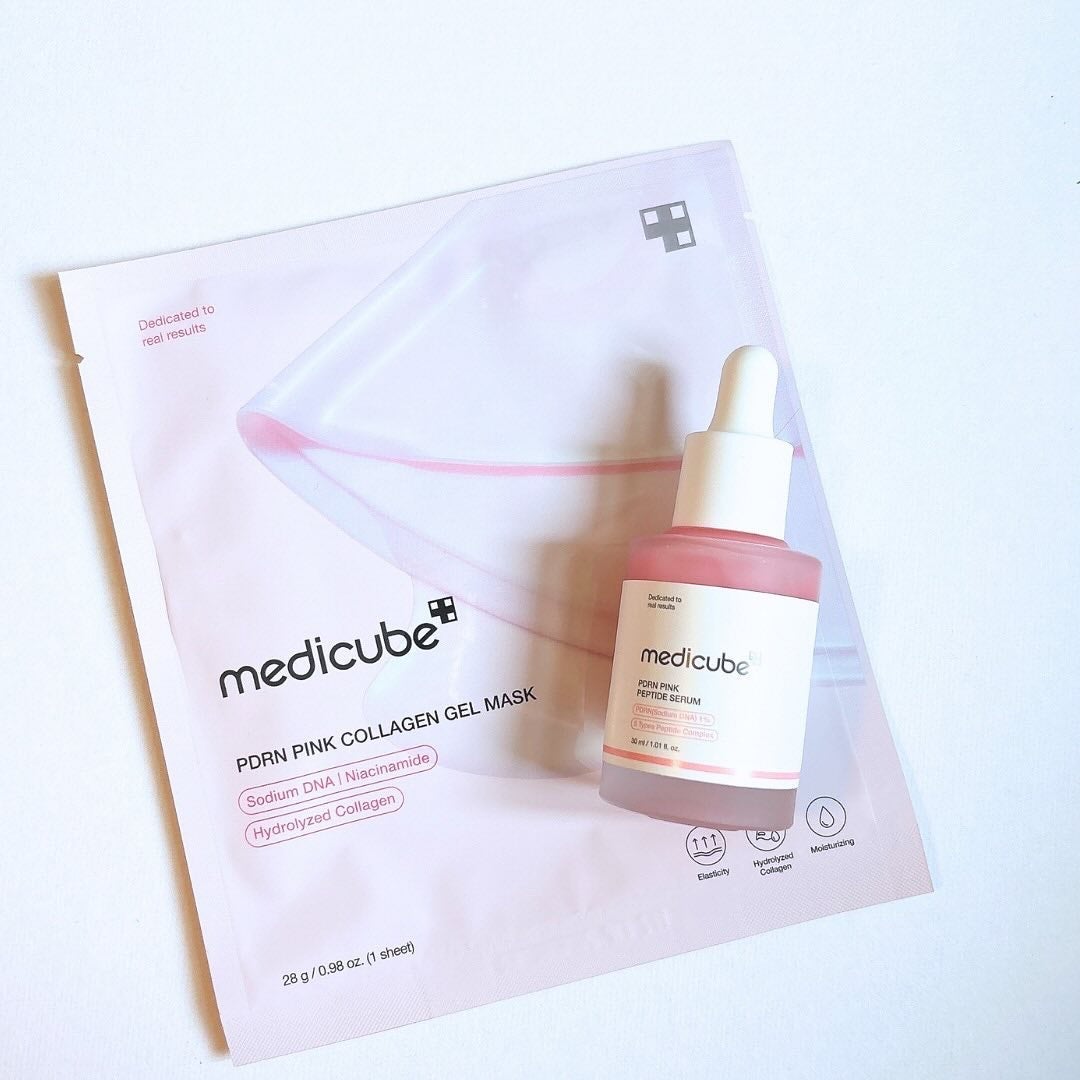 PDRNピンクコラーゲンゲルマスク/MEDICUBE/シートマスク・パックを使ったクチコミ(7枚目)