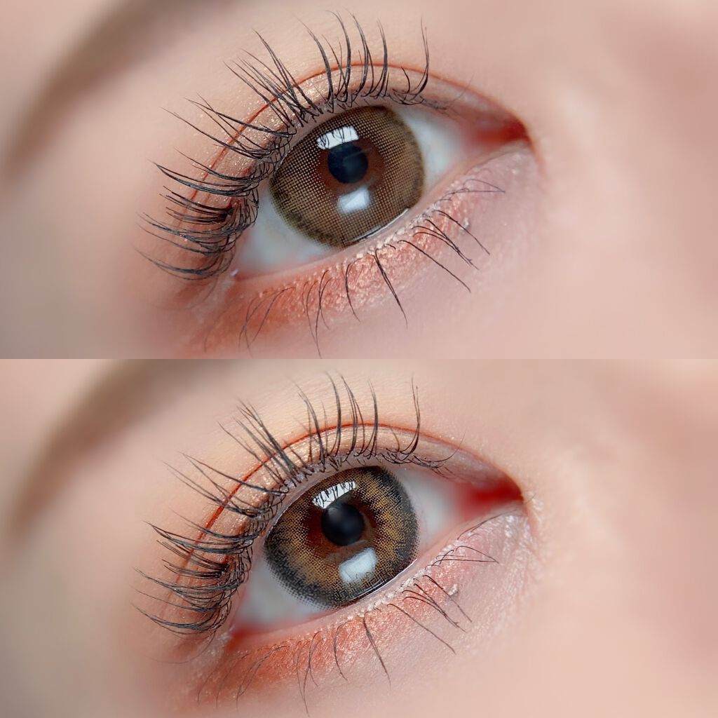 Peaceful Kristen ブルー/Hapa kristin/カラーコンタクトレンズを使ったクチコミ（2枚目）