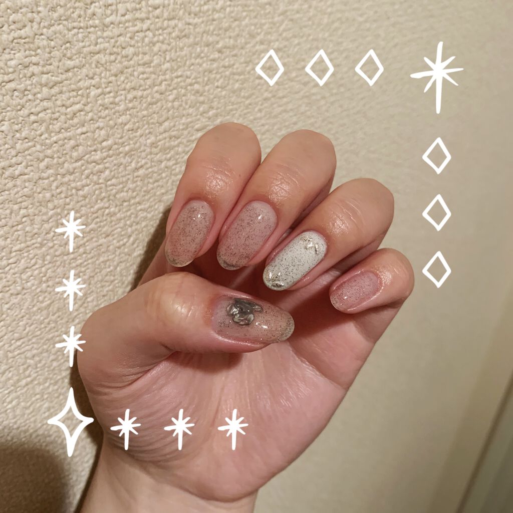 グレースジェルベース/グレースジェル/ジェルネイルを使ったクチコミ（1枚目）