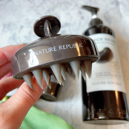 ブラックビーン ヘアシャンプー/ネイチャーリパブリック/市販シャンプーを使ったクチコミ(5枚目)