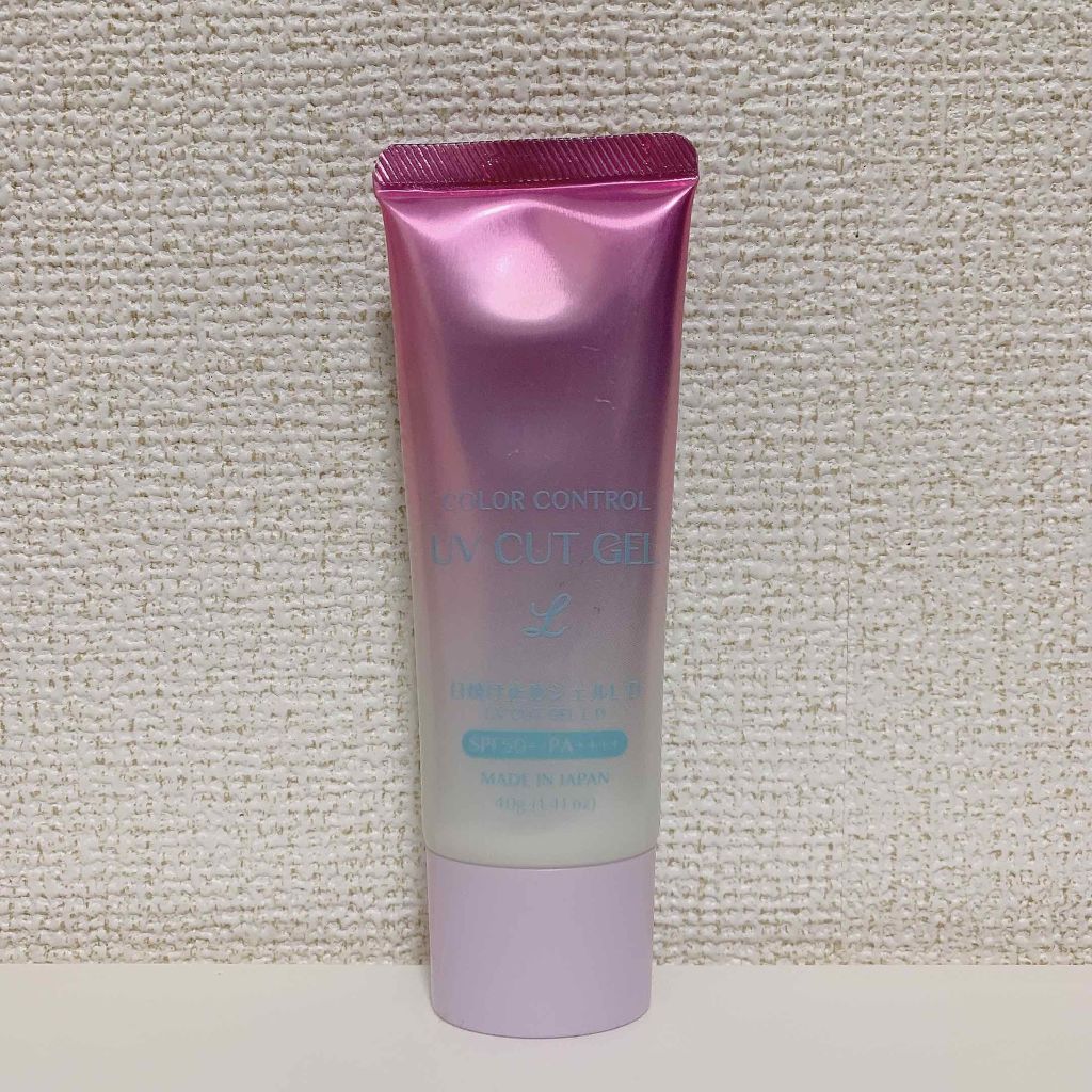 COLOR CONTROL 日焼け止めジェルL D/DAISO/日焼け止めジェルを使ったクチコミ(1枚目)