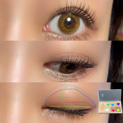 Verita Veritaのクチコミ「Wonjungyo盛れすぎ!!
W デイリームードアップパレット
02 トレンチブラウン
見.....」(2枚目)