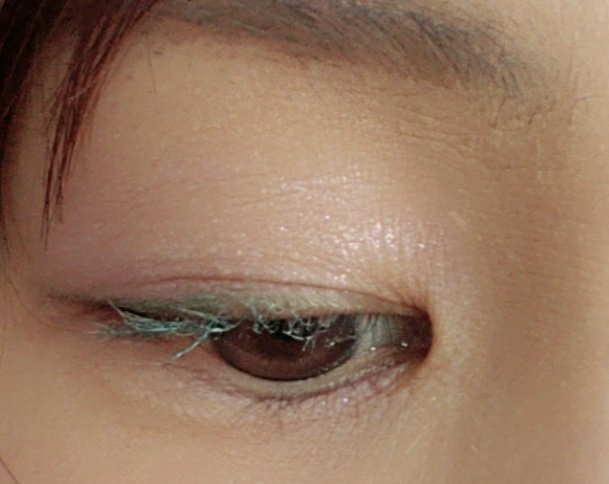 ニュアンスフル ペンシルライナー /excel/ペンシルアイライナーを使ったクチコミ（3枚目）