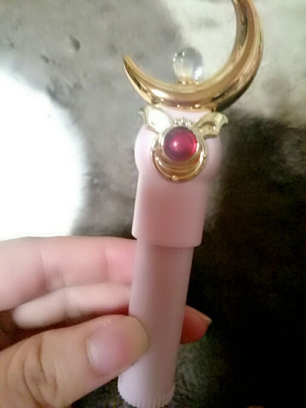 ムーンスティックリップクリーム ローズピンク/ミラクルロマンス/リップケアを使ったクチコミ(1枚目)