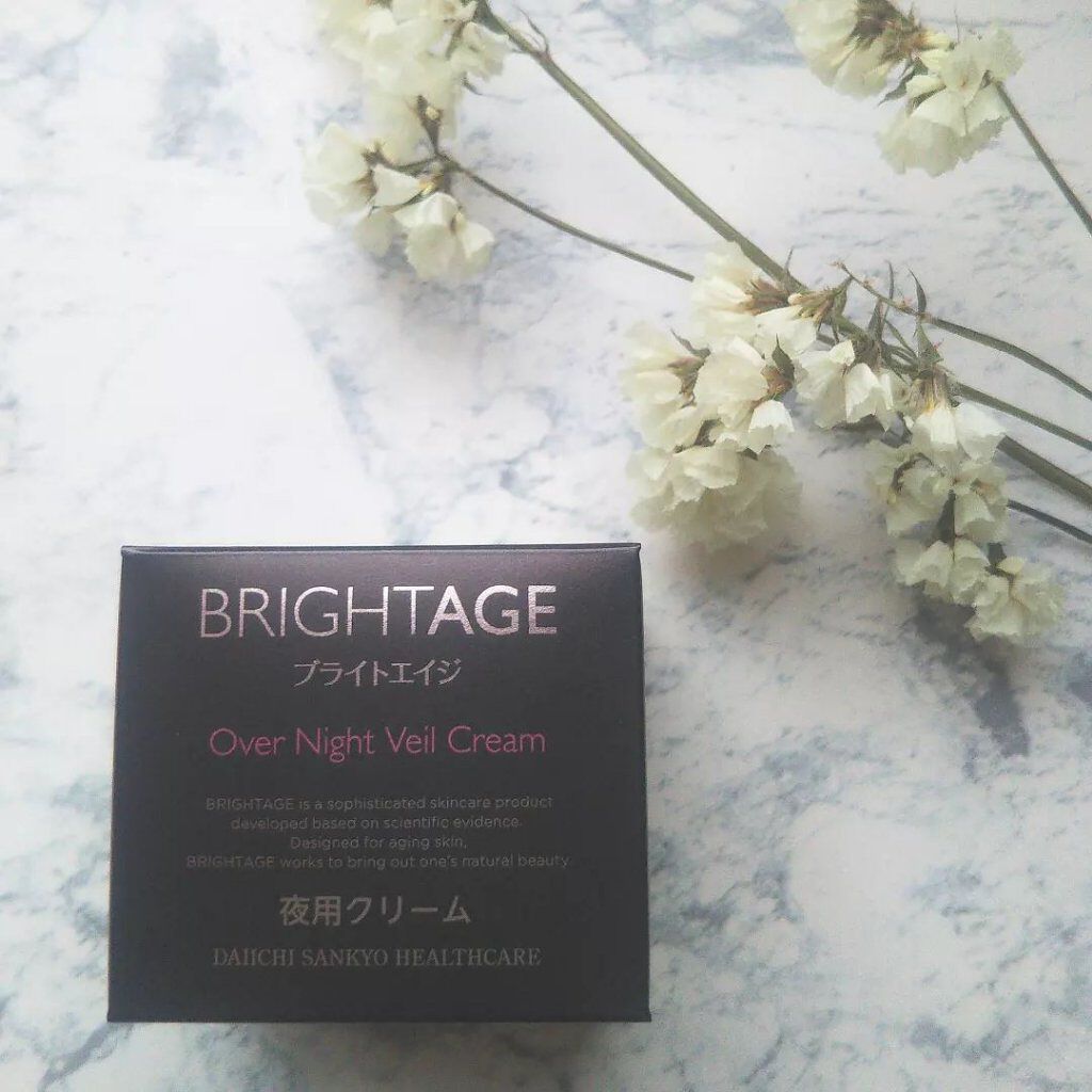 オーバーナイト ヴェールクリーム/BRIGHTAGE/フェイスクリームを使ったクチコミ（3枚目）