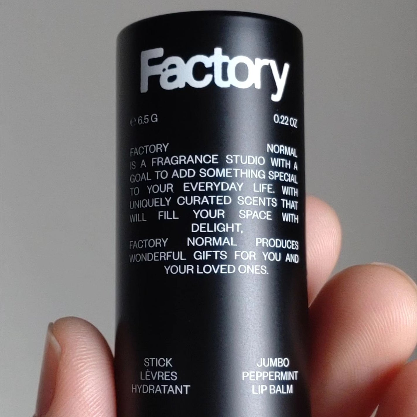 Vegan Jumbo Peppermint Lip Balm/Factory Normal/リップバームを使ったクチコミ(5枚目)