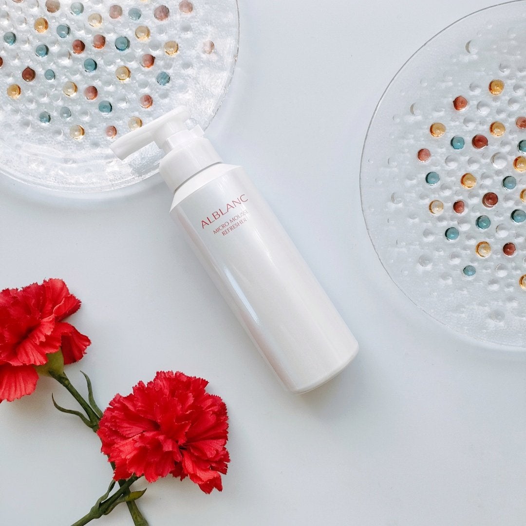 マイクロムース リフレッシャー/ALBLANC/泡洗顔を使ったクチコミ(1枚目)