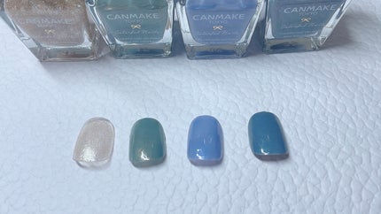 カラフルネイルズ/キャンメイク/マニキュアを使ったクチコミ(3枚目)