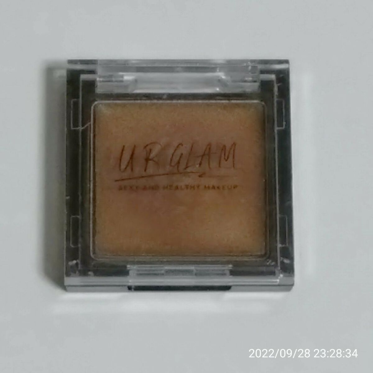 UR GLAM オーロラアイシャドウ 06/U R GLAM/単色アイシャドウを使ったクチコミ（2枚目）