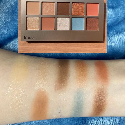 ニューデップスアイシャドウパレット/hince/アイシャドウパレットを使ったクチコミ(2枚目)