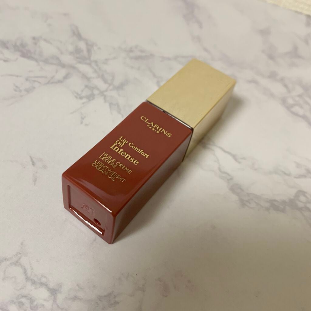 コンフォート リップオイル インテンス/CLARINS/リップグロスを使ったクチコミ(2枚目)