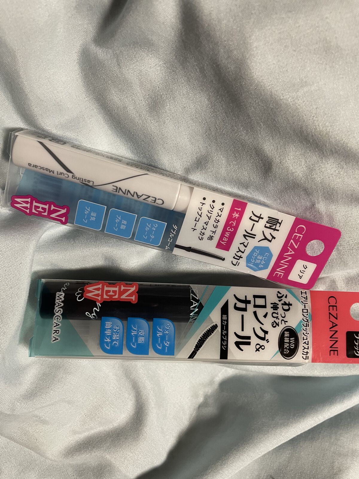 エアリーロングラッシュマスカラ/CEZANNE/マスカラを使ったクチコミ（1枚目）