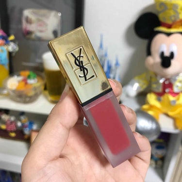 YVES SAINT LAURENT BEAUTE タトワージュ クチュールのクチコミ「旦那からホワイトデーにもらったティント💄

タトワージュクチュール10

マットが好きな私には.....」（1枚目）