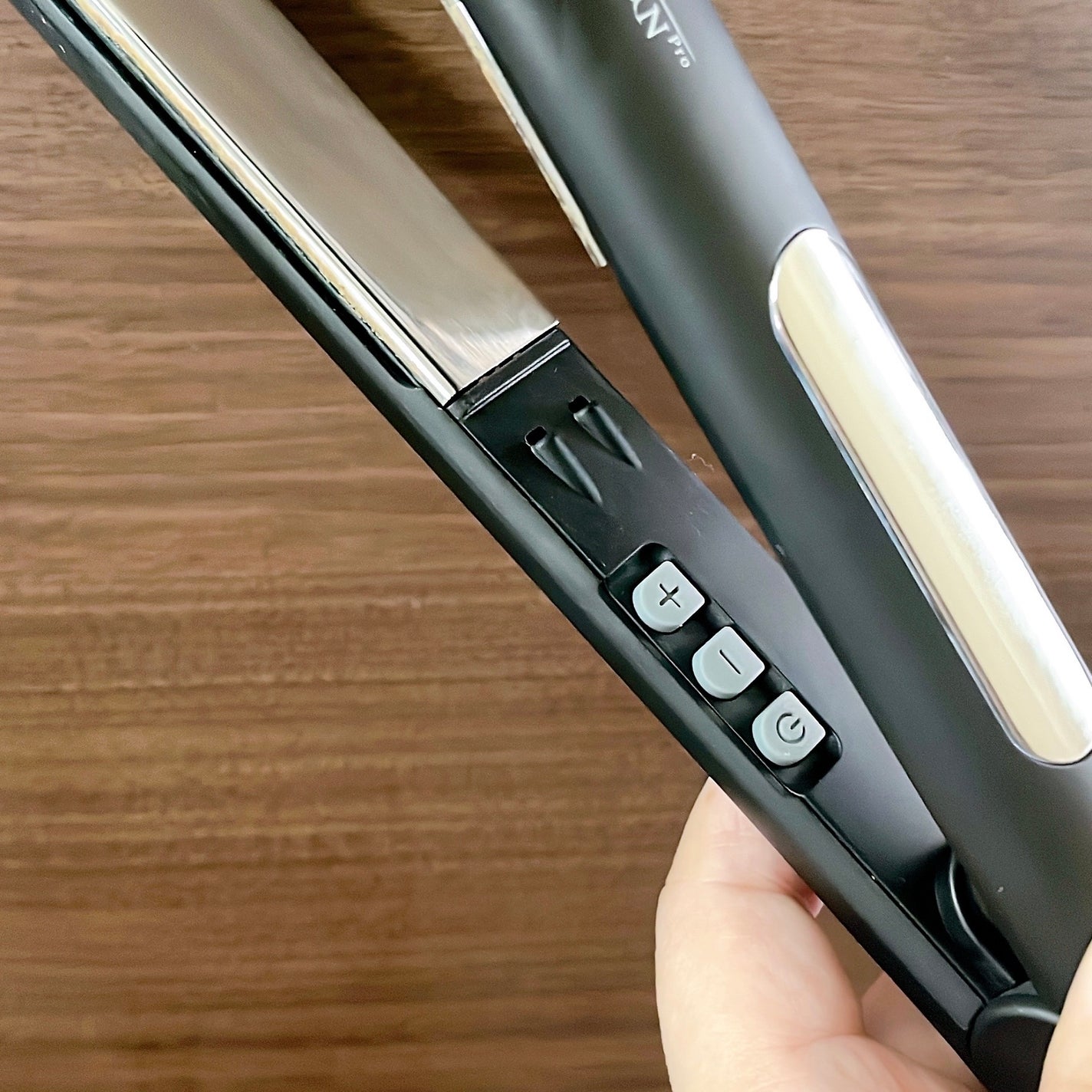 ミラーチタニウム ストレートヘアアイロン ミニSLM010/SALONMOON/ストレートアイロンを使ったクチコミ(2枚目)