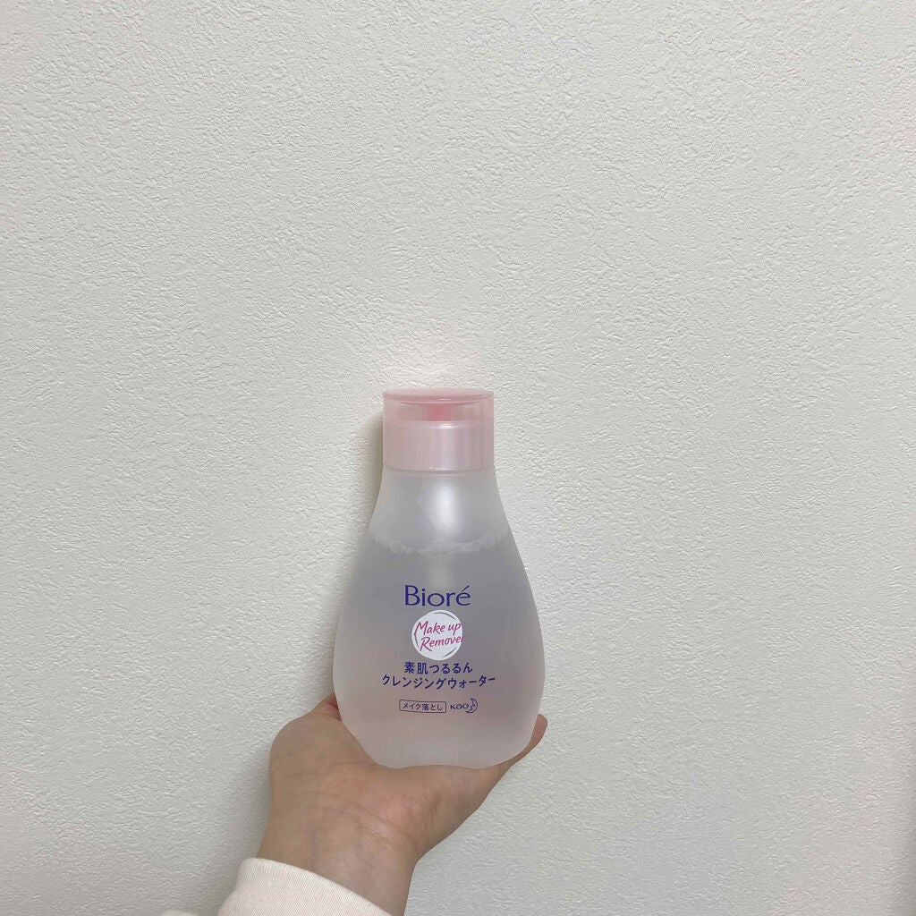 素肌つるるんクレンジングウォーター/ビオレ/クレンジングウォーターを使ったクチコミ(1枚目)