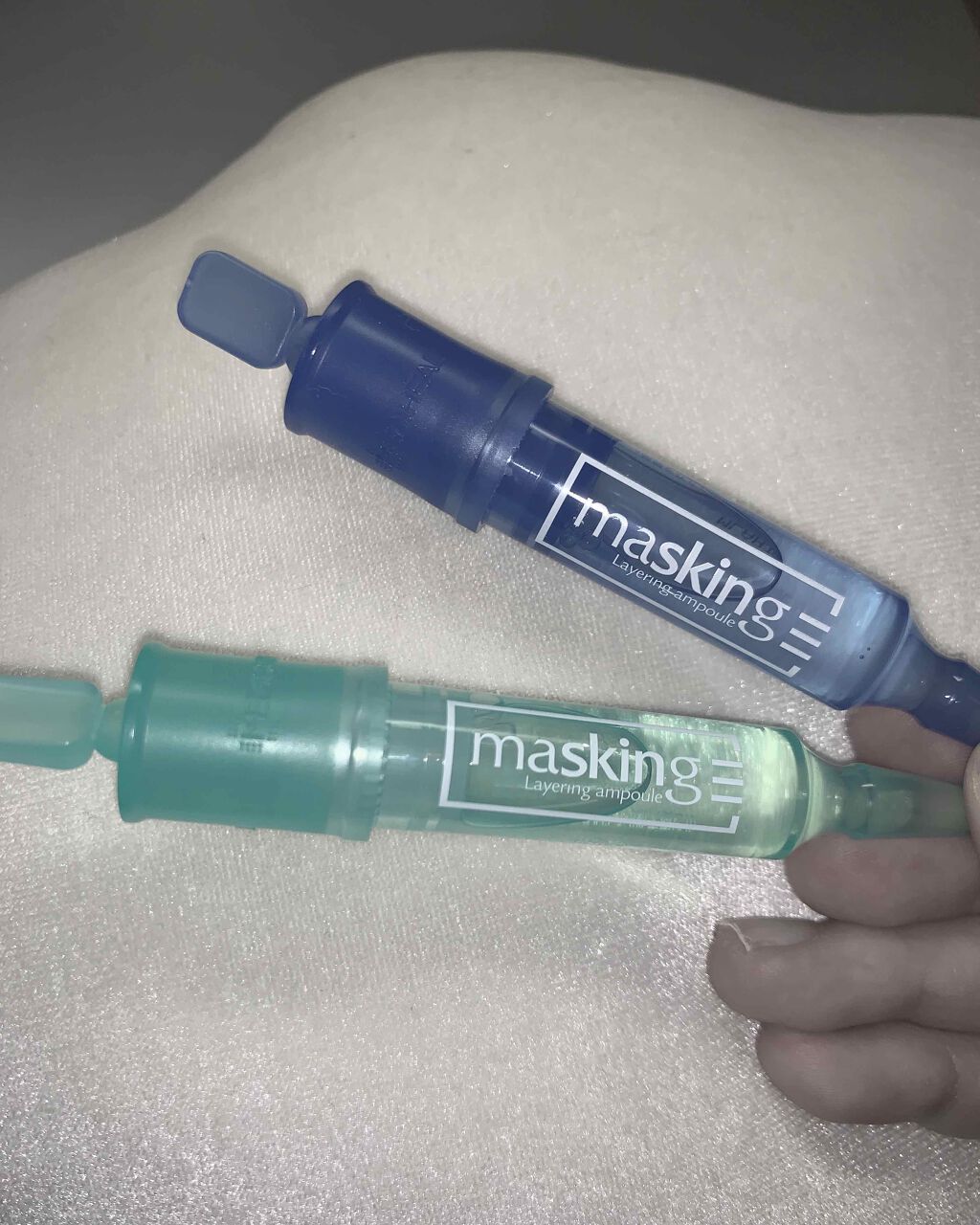 マスキング レイアリング アンプル /MEDIHEAL/美容液を使ったクチコミ(1枚目)