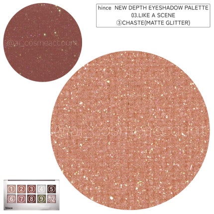 ニューデップスアイシャドウパレット/hince/アイシャドウパレットを使ったクチコミ(5枚目)