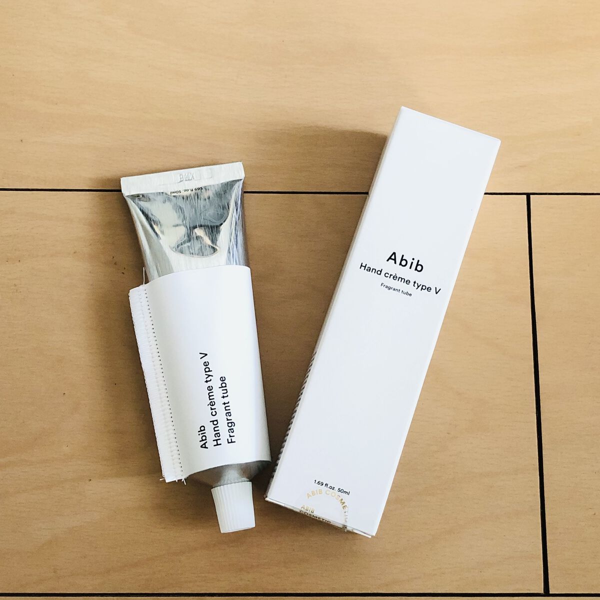 ハンドクリーム タイプ Vフレグランスチューブ/Abib /ハンドクリームを使ったクチコミ（2枚目）