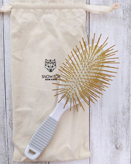 プレミアム FOXカッサ ヘアブラシ/SNOW FOX SKINCARE/ヘアブラシを使ったクチコミ(2枚目)