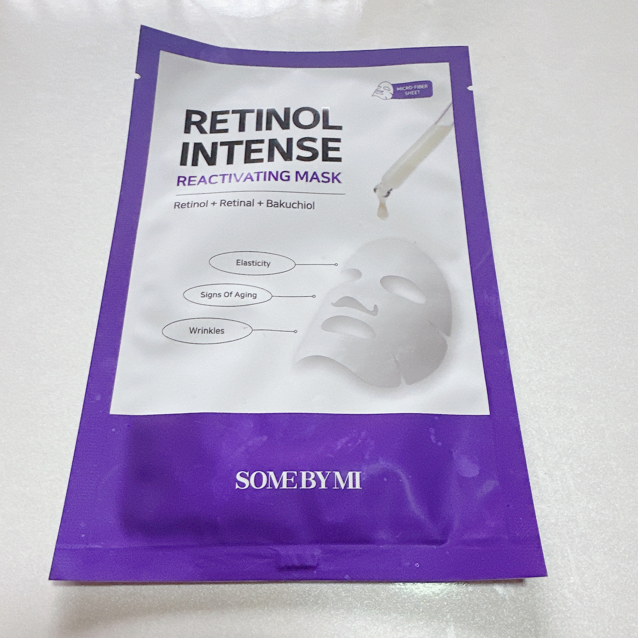 レチノールインテンスリアクティベーションマスク/SOME BY MI/シートマスク・パックを使ったクチコミ（2枚目）