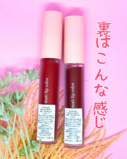 リップティント/and:ar/リップティントを使ったクチコミ(3枚目)