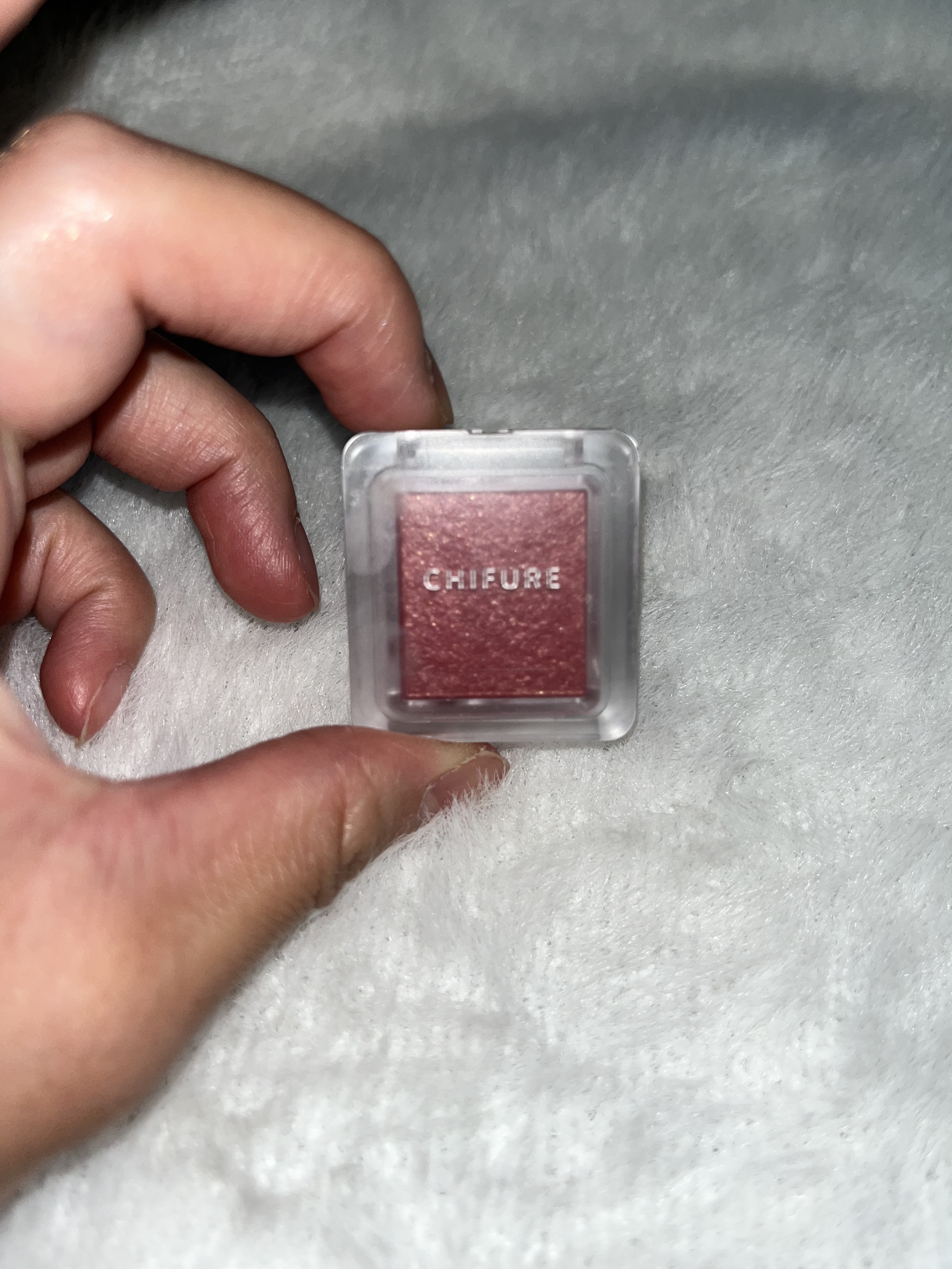 シングル カラー アイシャドウ 171 ピンク系/ちふれ/単色アイシャドウを使ったクチコミ（2枚目）