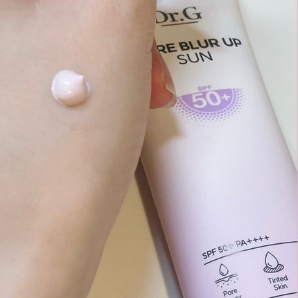 ポアブラーアップサン/Dr.G/日焼け止めクリームを使ったクチコミ(2枚目)