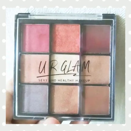 UR GLAM BLOOMING EYE COLOR PALETTE/U R GLAM/アイシャドウパレットを使ったクチコミ(1枚目)