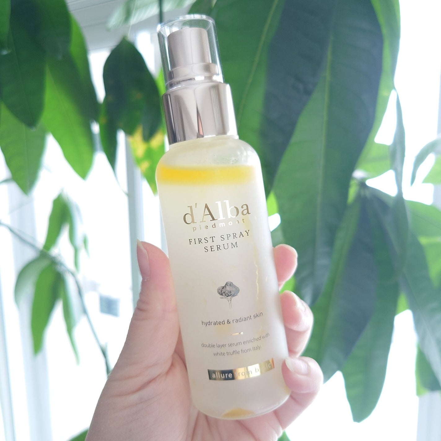 ダルバ ホワイトトリュフファーストスプレーセラム/ダルバ/ミスト状化粧水を使ったクチコミ(5枚目)
