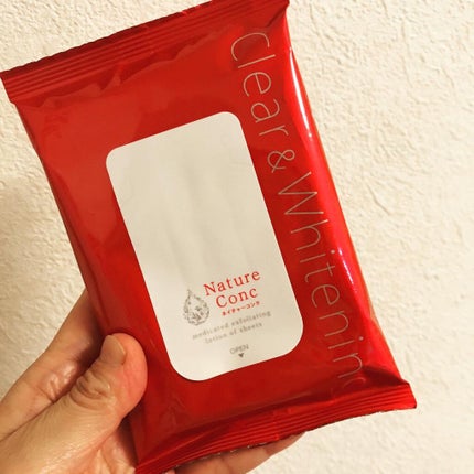 ネイチャーコンク 薬用 ふきとり化粧水シート/ネイチャーコンク/トナーパッドを使ったクチコミ(3枚目)