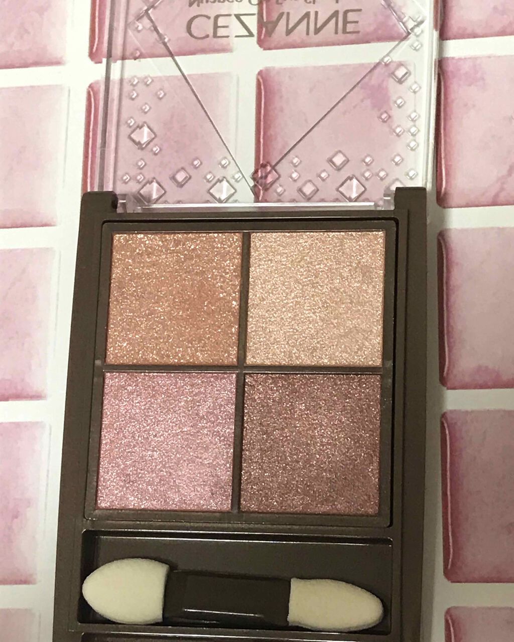 ニュアンスオンアイシャドウ/CEZANNE/アイシャドウパレットを使ったクチコミ（2枚目）